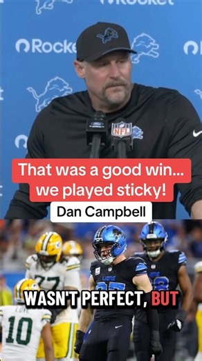 The Detroit Lions beat the Green Bay Packers 20-17 #nfl #football #lions #packers