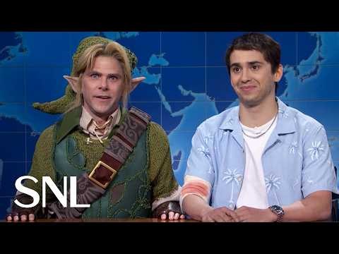 Weekend Update: Legend of Zelda's Link and Grand Theft Auto's Jason on Their Competing Video Games
