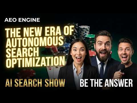 AI SEO Agents Are Here: The New Era of Autonomous Search Optimization | AEO Engine Show