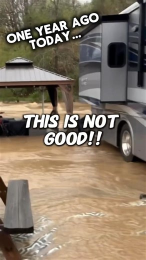 The RV Almost Floated Away!