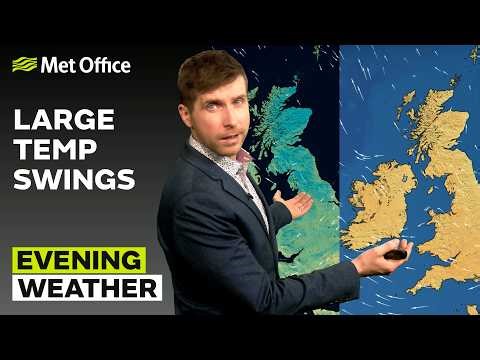 22/04/2026 - Clear and dry for most - Evening Weather Forecast UK – Met Office Weather