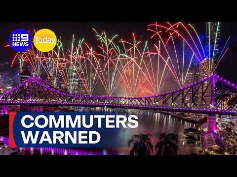 Commuters warned as city prepares for biggest night of the year | 9 News Australia