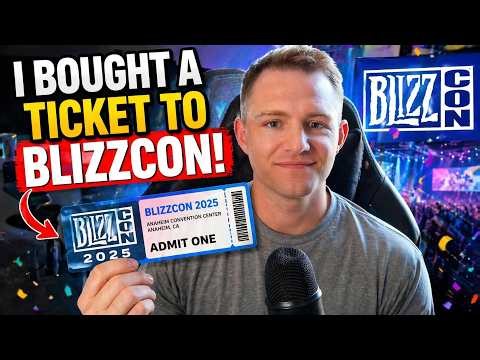I bought a ticket to BLIZZCON... and THIS is why