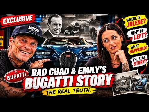 Bad Chad & Emily Take on the Bugatti Mystery | The Story Behind the Legend || The Dark Insider ||