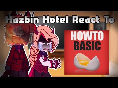 Hazbin Hotel React To HowToBasic//Gacha Reaction//Special The 266 Subs