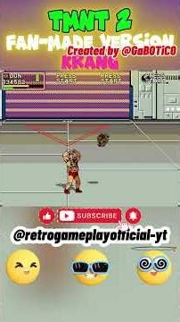 Teenage Mutant Ninja Turtles 2 RECOLORED & EXTENDED! Krang #retrogaming #tmnt ‪@GaB0TiC0‬ #live