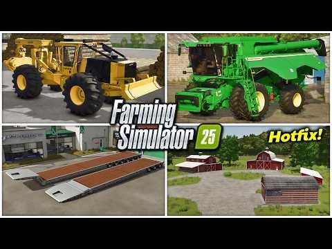 Farm Sim News - Precision Farming Downgrade, L632H Leveler Feature, & More! | Farming Simulator 25