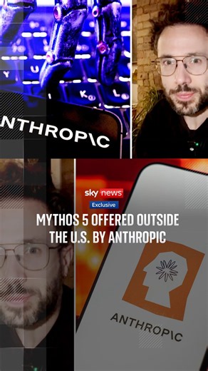 Anthropic say "we have begun the rollout of Mythos 5 to organisations outside the United States."@rowlsmanthorpe looks at who has access to what could be the world's most powerful AI.Watch Rowland Manthorpe's exclusive report: https://t.co/LWByCvOHqC