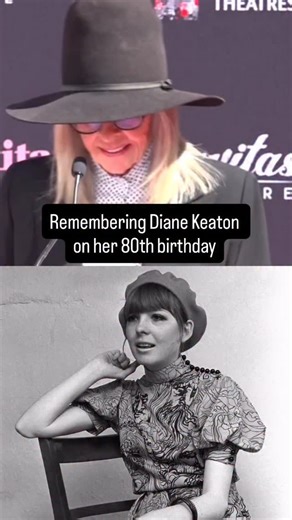 A happy heavenly birthday to Diane Keaton who would have celebrated her 80th today. Gone but never forgotten. 🕊️🤍 | HELLO!