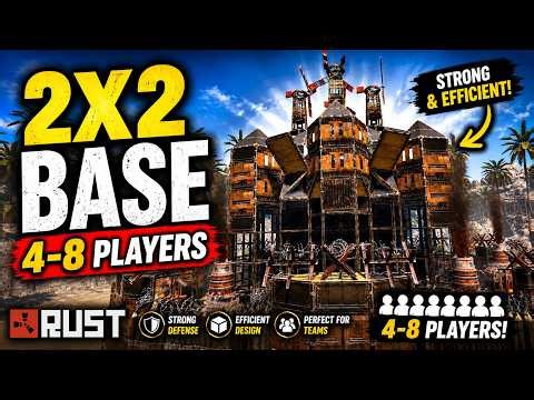 The ONLY 2x2 Base Your Team Need | RUST