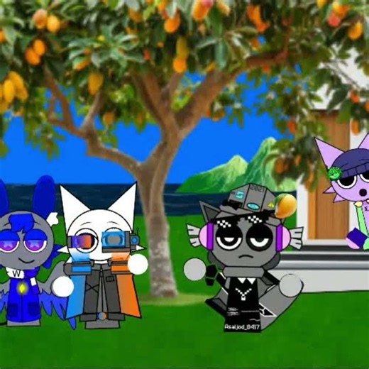 Mango Trees are Falling #sprunki #gametoons