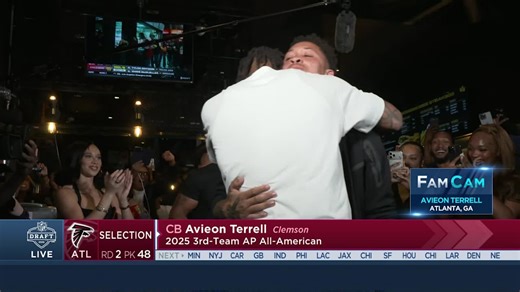 Falcons select Avieon Terrell with No. 48 pick in 2026 draft
