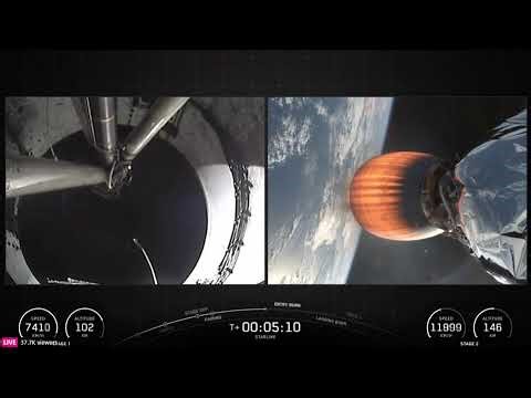 LIVE: SpaceX launches Starlink satellites
