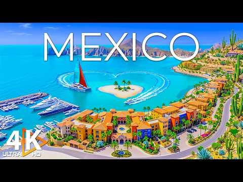 Mexico 4K Drone Footage | Cancun, Riviera Maya & Crystal Clear Beaches, Vibrant Coastal Paradise