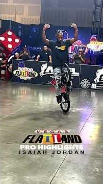Isaiah Jordan, Flawless Pro run in Las Vegas #bmx #bmxstyle #bmxclip #bmxflatland #freestyle