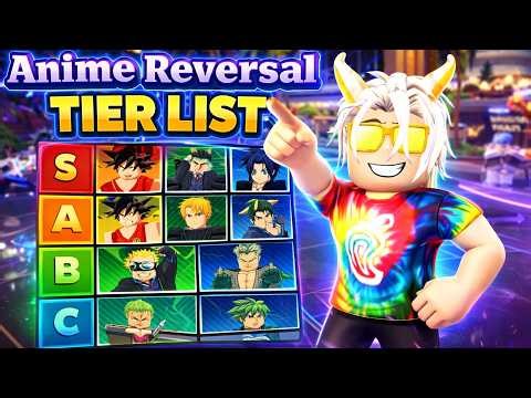 Anime Reversal Tier List (BEST Units Ranked + Full PvE Progression Guide 2026 Roblox)