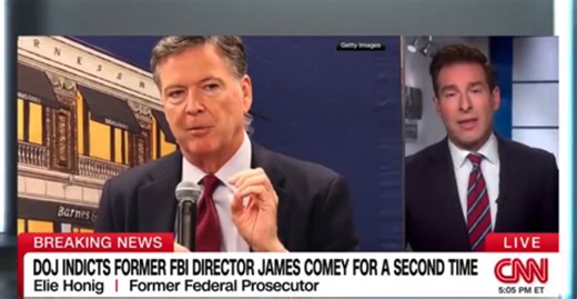 CNN’s Elie Honig says Comey indictment is ‘fatally flawed,’ doesn’t see ‘realistic’ chance of conviction