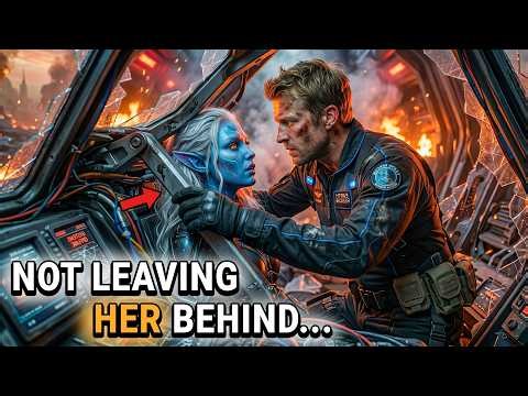 Alien Girl Was Left in a Burning Shuttle—Only One Human Pilot Turned Around for Her Alive