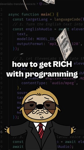 This is how to get rich with programming #softwareengineer #programming #coding #pvz
