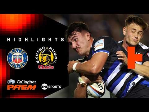 ENTERTAINING ENCOUNTER! 🍿 | Bath vs Exeter Chiefs | Gallagher PREM Rugby Highlights