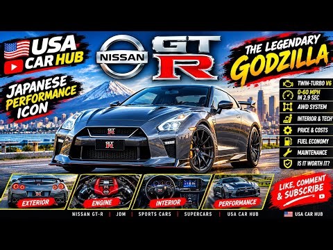 🔥 Nissan GT-R 2026 Review | The Legendary Godzilla Is Still a Beast! 🏁🇺🇸