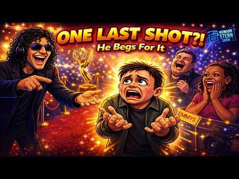 Eric the Actor Begs for One Last Shot at the Emmys | The Howard Stern Show