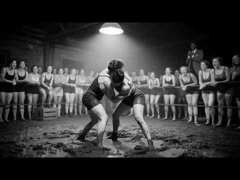 “Unearthed this fascinating 1940s ladies’ mud wrestling clip!