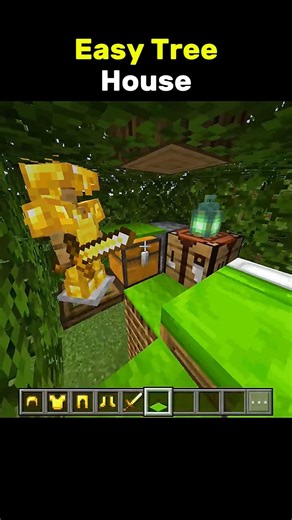 Easy house 🏡 #minecraft #gaming