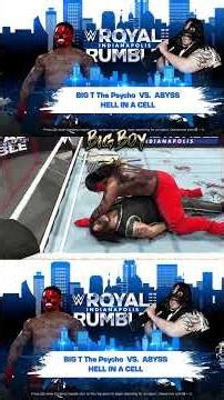 Abyss Challenge BigT The Psycho to a hell in a cell Match.