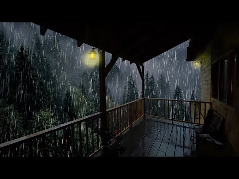 Lluvia Relajante Para Dormir en 11 Minutos - Sonido de Lluvia y Truenos - Rain Sound for Study 158