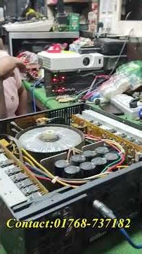 Cros CS5000 Amplifier Repairing Completed Successfully ✅🔧Masud Sound & Lighting Service Center