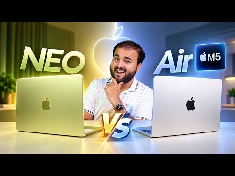 MacBook Air M5 vs MacBook NEO⚡️| What Should You Buy in Festive Sale!