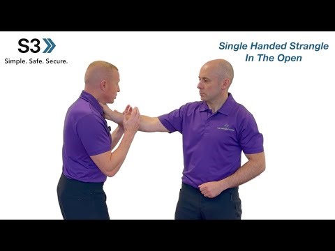 Single-Handed Strangle Defence | Personal Safety & Breakaway Training