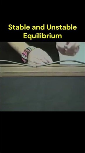 Stable and unstable equilibrium BEST demo EVER