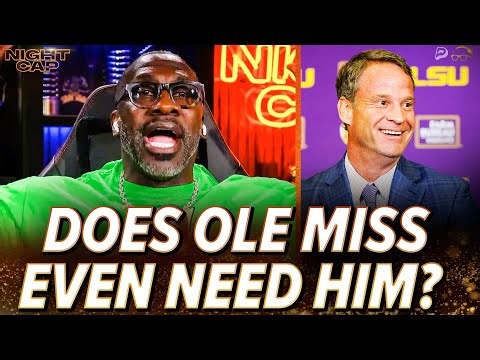 Shannon Sharpe NOT SURE if Ole Miss even NEEDS Lane Kiffin to WIN the CFP! | Nightcap