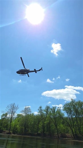 Military Helicopters Patrolling Over the Potomac #intense #shorts