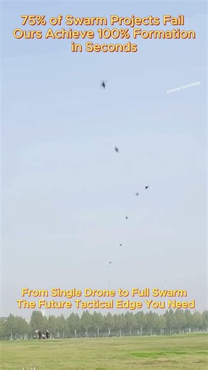 75% of Swarm Projects Fail — Ours Achieve 100% Formation in Seconds