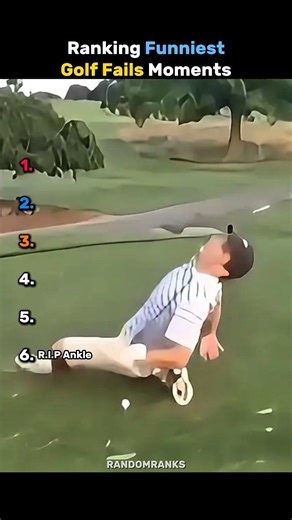 Ranking Funniest Golf Fails Moments