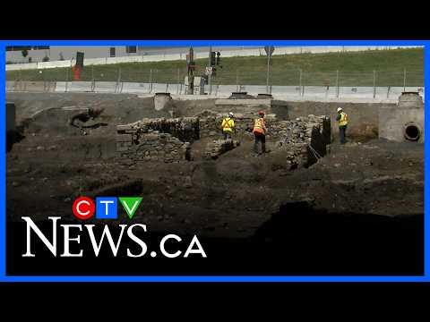 Construction crew unearths 18th century village, precious artifacts in Montreal | From the Archives