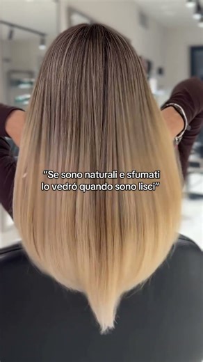 È lì che si vede se il colore é sfumato 🤍 #airtouch