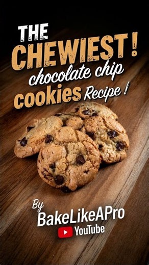 THE CHEWIEST CHOCOLATE CHIP COOKIES RECIPE #cookies #chocolate #recipe