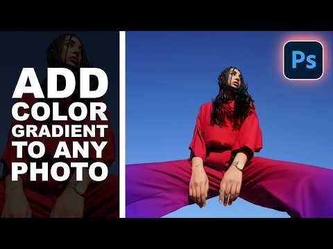 The Easiest Way to Add Gradients to Any Object in Photoshop | 6 Min Tutorial