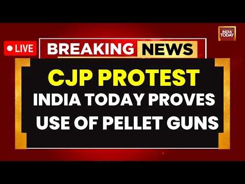 Rajdeep Sardesai LIVE: CJP Protest | India Today Proves Use Of Pellet Guns On Students Protesters