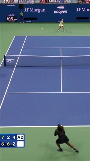 The crowd LOVE Serena! 🥰