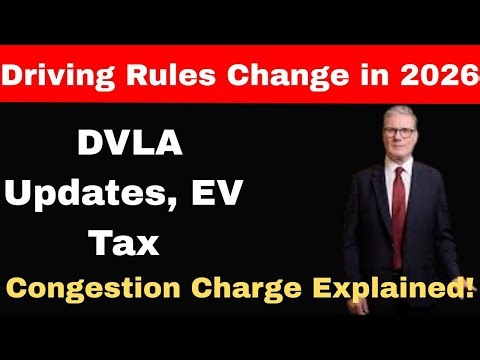 driving rules changing in 2026 explained updates tax changes and congestion charges you must know