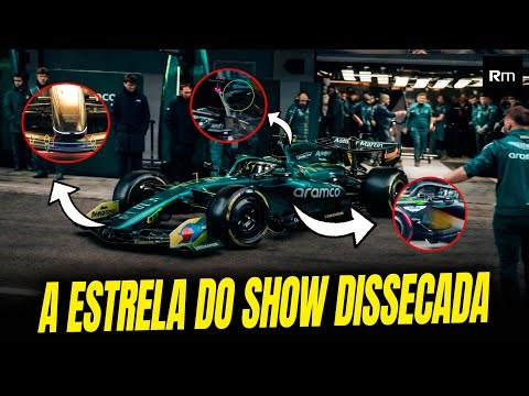 A ESPETACULAR (?) ASTON MARTIN DE ADRIAN NEWEY É DIFERENTE DAS RIVAIS #f1