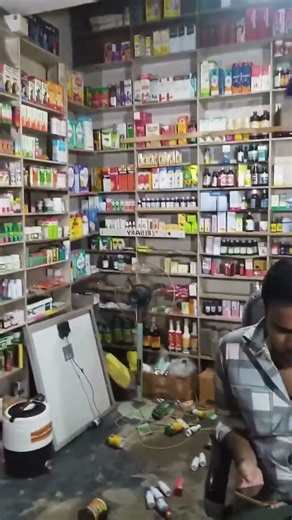 Watch: Loud DJ Music Sends Medicines Tumbling Inside Chemist Shop, Sparks Debate #shorts #viral
