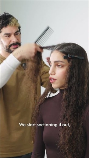 A masterclass in natural-looking straight hair