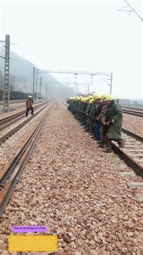 How Coordinated Muscle Power Replaces Cranes to Move Railway Rails