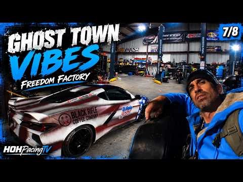 Ghost Town Vibes at Cleetus McFarland's Freedom Factory! | Monster Trucks, Garages & More! | 7/8